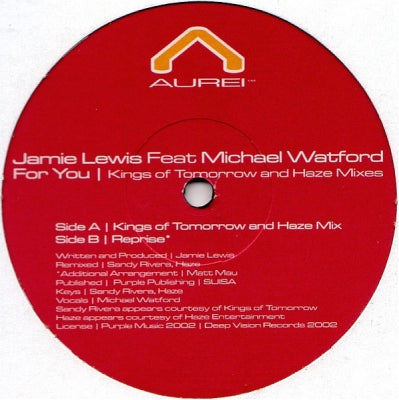 JAMIE LEWIS & MICHAEL WATFORD - For You