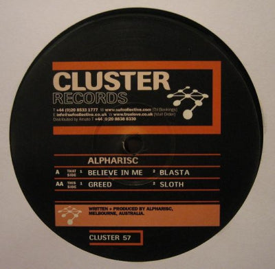 ALPHARISC - Believe In Me / Blasta / Greed / Sloth