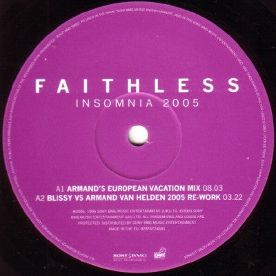 FAITHLESS - Insomnia 2005 (Sasha Remix)