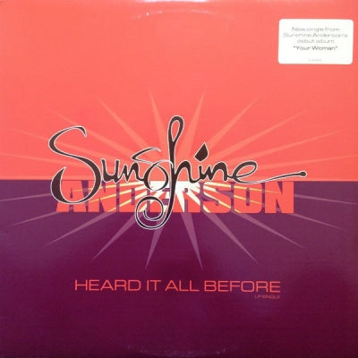 SUNSHINE ANDERSON - Heard It All Before