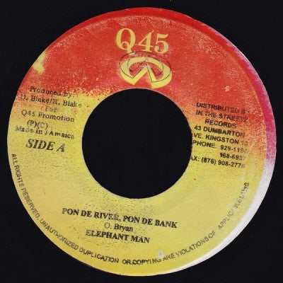 ELEPHANT MAN - Pon De River, Pon De Bank / Version