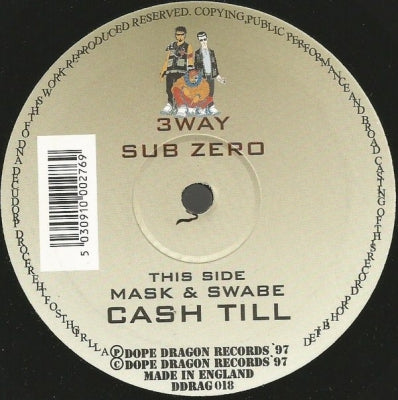 3 WAY / MASK & SWABE - Sub Zero / Cash Till