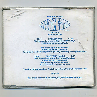 HAPPY MONDAYS - Madchester Rave On EP
