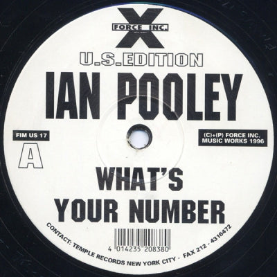 IAN POOLEY - What's Your Number / Welcome To The Tunnel