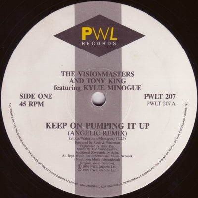 VISIONMASTERS AND TONY KING FEATURING KYLIE MINOGUE - Keep On Pumping It Up
