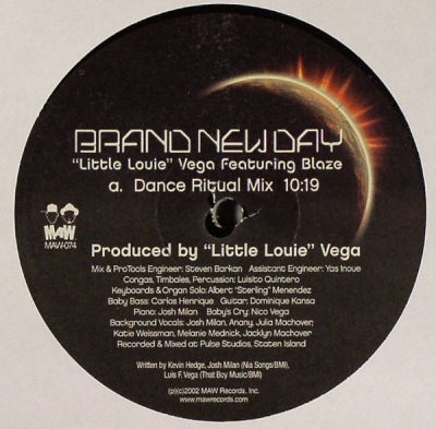LITTLE LOUIE VEGA FEAT BLAZE - Brand New Day