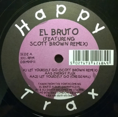 EL BRUTO - Let Yourself Go (Scott Brown Remix)