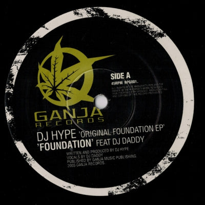 DJ HYPE FEATURING DJ DADDY - Original Foundation EP