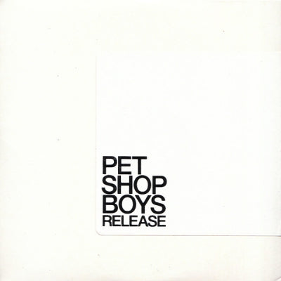 PET SHOP BOYS - Release