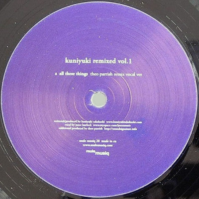 KUNIYUKI - Kuniyuki Remixed vol.1