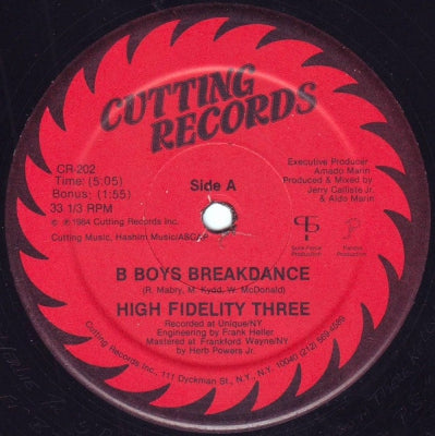 HIGH FIDELITY THREE - B Boys Breakdance