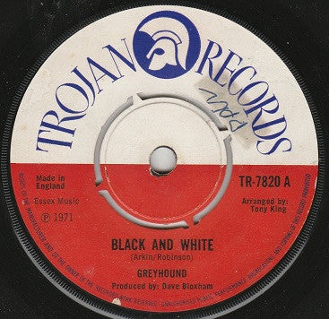 GREYHOUND - Black And White