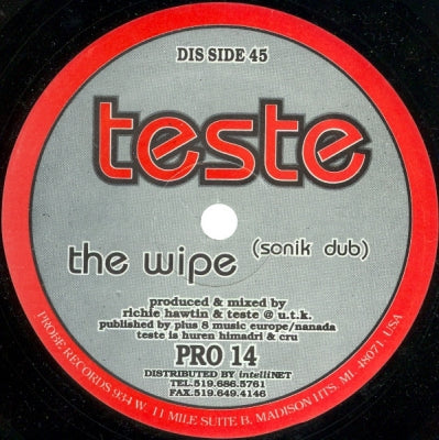 TESTE - The Wipe / Spatialk