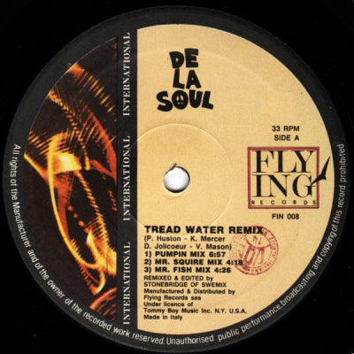 DE LA SOUL - Tread Water Remix / De La Soul Megamix