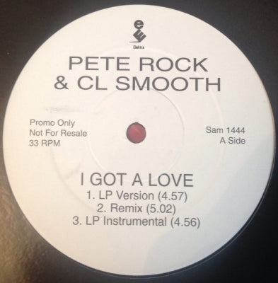 PETE ROCK & C.L. SMOOTH - I Got A Love