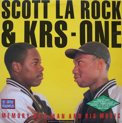 SCOTT LA ROCK & KRS-ONE - Memory Of A Man And His Music