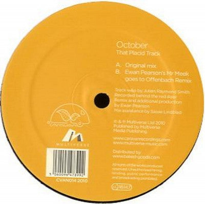 OCTOBER - That Placid Track
