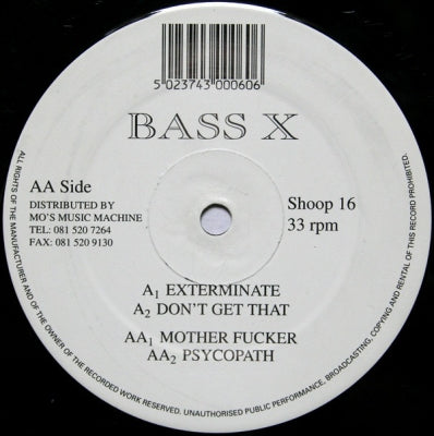 BASS X - Exterminate