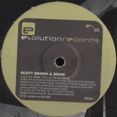 SCOTT BROWN & BRISK - Chase / Do Not Attempt