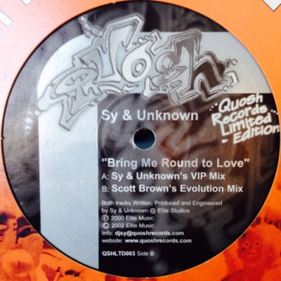 SY & UNKNOWN - Bring Me Round To Love (Sy & Unknown / Scott Brown remixes)