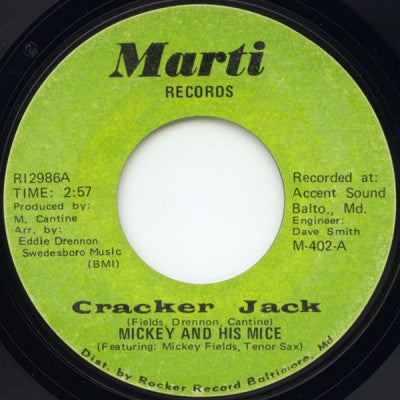 MICKEY AND HIS MICE - Cracker Jack / Abraham, Martin And John.