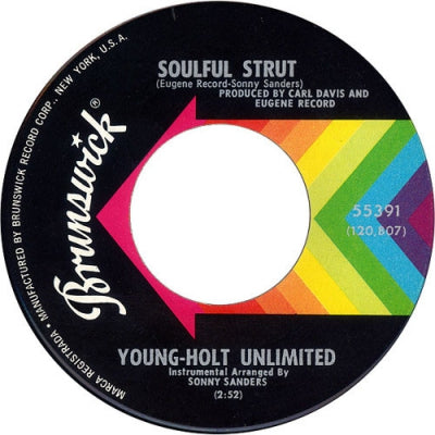 THE YOUNG HOLT UNLIMITED - Soulful Strut / Country Slicker Joe