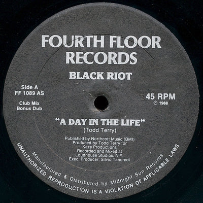BLACK RIOT - A Day in The Life / Warlock