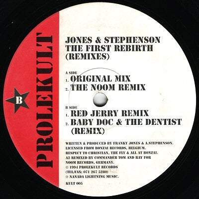 JONES & STEPHENSON - The First Rebirth (Remixes)