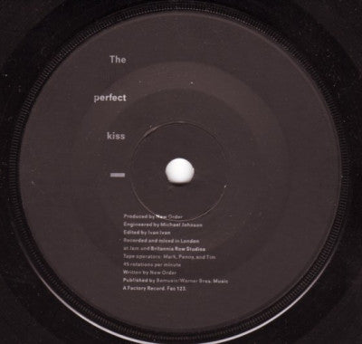 NEW ORDER - The Perfect Kiss