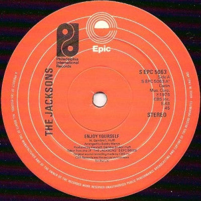 THE JACKSONS  - Enjoy Yourself