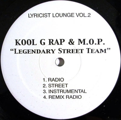 KOOL G. RAP & M.O.P. / BEANIE SIGEL - Legendary Street Team / Get That Dough