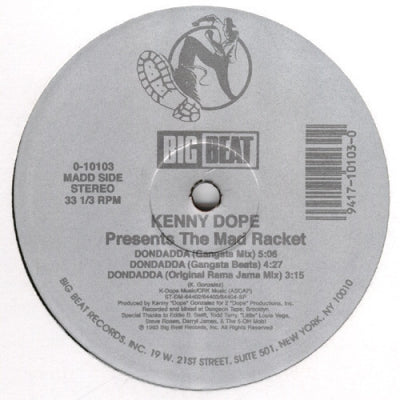 KENNY DOPE PRESENTS THE MAD RACKET - Dondadda