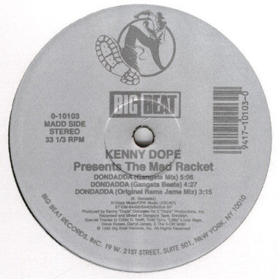 KENNY DOPE PRESENTS THE MAD RACKET - Dondadda