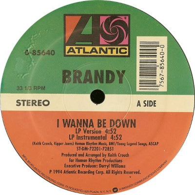 BRANDY - I Wanna Be Down