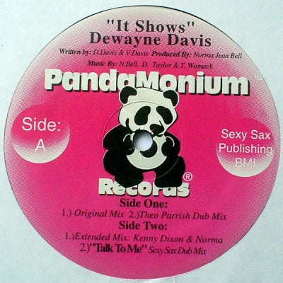 DEWAYNE DAVIS - It Shows
