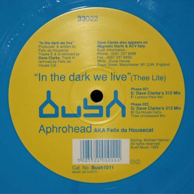 APHROHEAD aka FELIX DA HOUSECAT - In The Dark We Live
