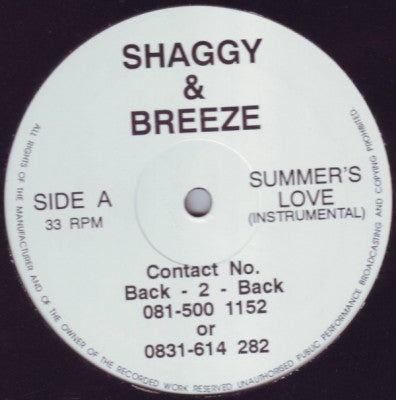 SHAGGY & BREEZE - Summer's Love / Exposure