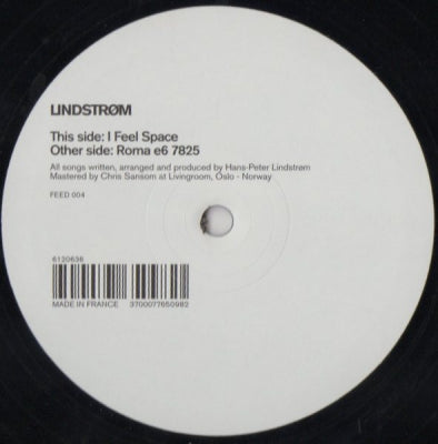 LINDSTROM - I Feel Space / Roma e6 7825