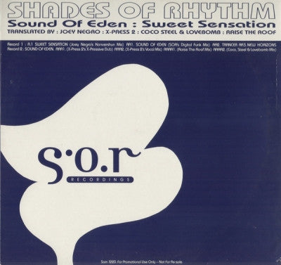 SHADES OF RHYTHM - Sound Of Eden / Sweet Sensation