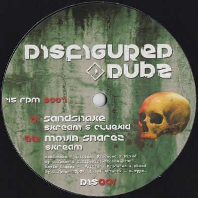 SKREAM & CLUEKID - Sandsnake / Movin Snarez