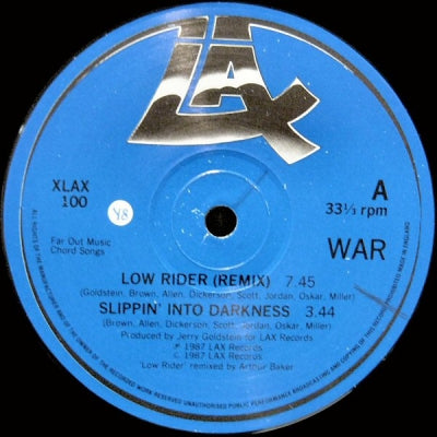 WAR - Low Rider (Remix)
