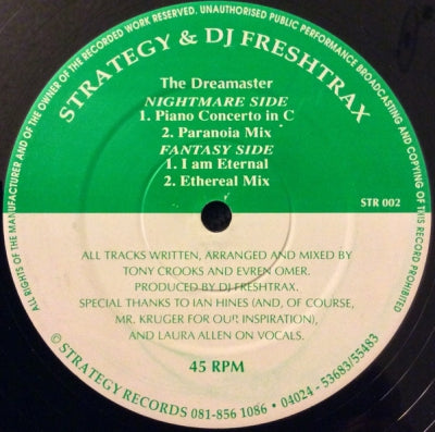 STRATEGY & DJ FRESHTRAX - The Dreamaster