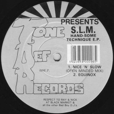 S.L.M. - Hand-Some Technique E.P.