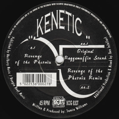 KENETIC - Revenge Of The Pheonix / Original Raggamuffin Sound