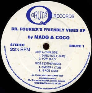 MADQ & COCO - Dr. Fourier's Friendly Vibes EP