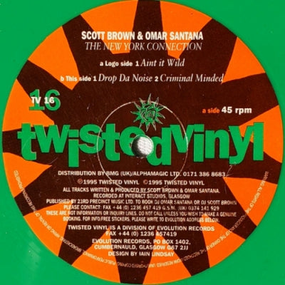 SCOTT BROWN & OMAR SANTANA - The New York Connection