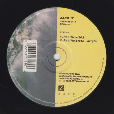 808 STATE - Pacific State / Cobra Bora