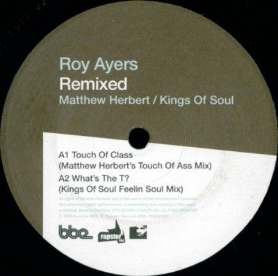 ROY AYERS - Virgin Ubiquity Remixed EP 4