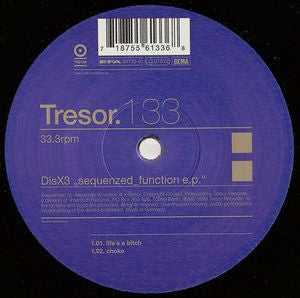 DISX3 - Sequenzed_Function e.p.