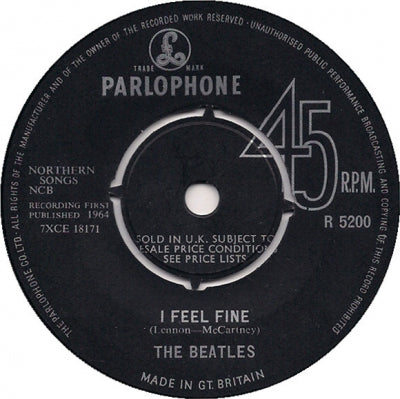 THE BEATLES - I Feel Fine / She's A Woman